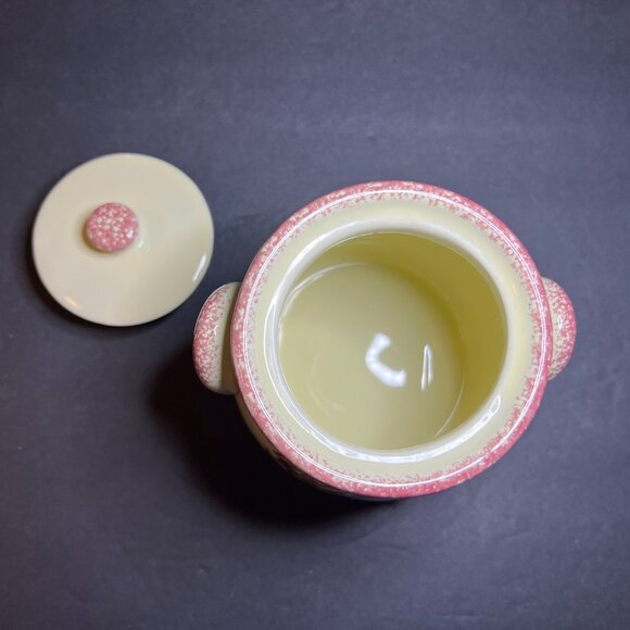 VTG Commodities Ceramic Snowman Family Double Handle Christmas Canister w/ Lid - Picture 7 of 9